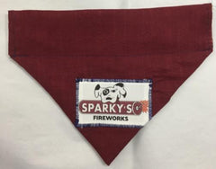 4th of July Reversible Through the Collar  Dog Bandana Sparky's