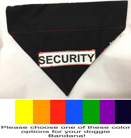 Security Dog Bandana
