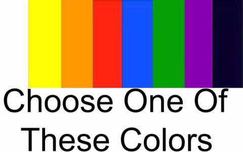 dog bandana color options