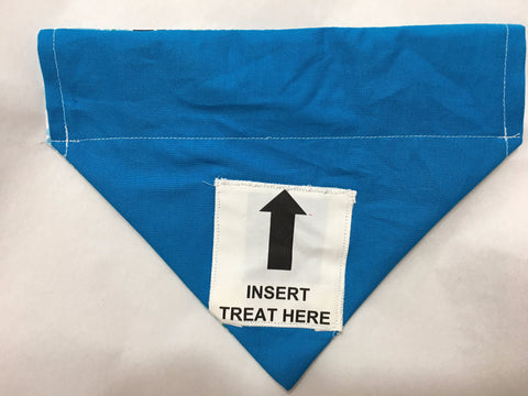 Insert Treat Here Dog Bandana