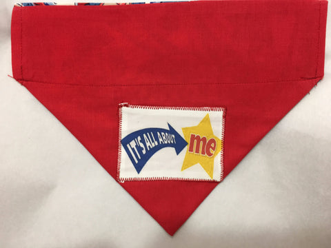 It's All About Me Dog Bandana