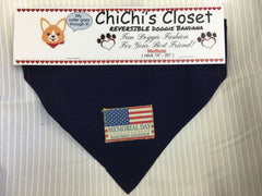 Memorial Day Remember and Honor Holiday Dog Bandana