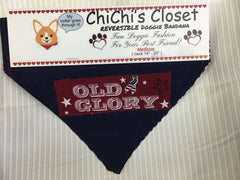 Old Glory Holiday Dog Bandana