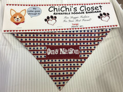 One Nation Dog Bandana