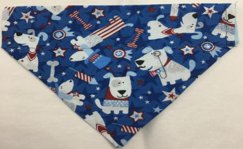 4th of July Reversible Dog Bandana Dog