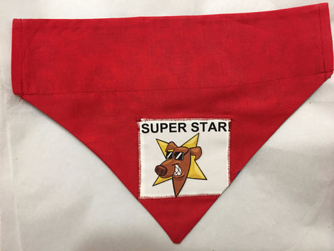 Super Star! Dog Bandana
