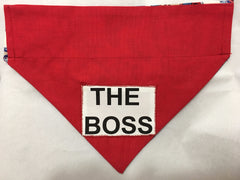 The Boss Dog Bandana